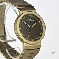 IWC Porsche Design Quartz - Model ref: 3335 - Caliber IWC 2210 - Ultra Sportivo - Titanium - Vintage Watch Specialist