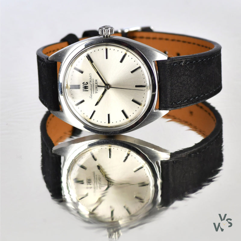 IWC Stainless Steel Turler - Vintage Watch Specialist