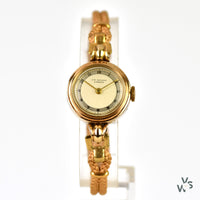 J.W Benson Gold Cocktail Watch - Vintage Watch Specialist