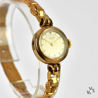 J.W Benson Gold Cocktail Watch - Vintage Watch Specialist