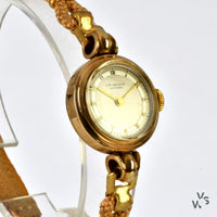 J.W Benson Gold Cocktail Watch - Vintage Watch Specialist