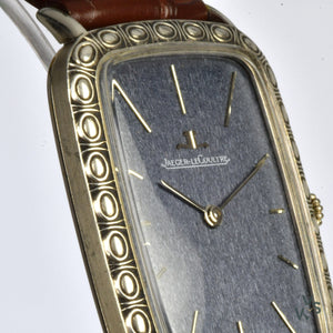 Jaeger Le Coultre Silver Tank Cased Dress Watch - Vintage Watch Specialist