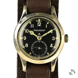 Jaeger LeCoultre WWW Dirty Dozen - WW2 Military Issued Watch - c.1945 - Vintage Watch Specialist