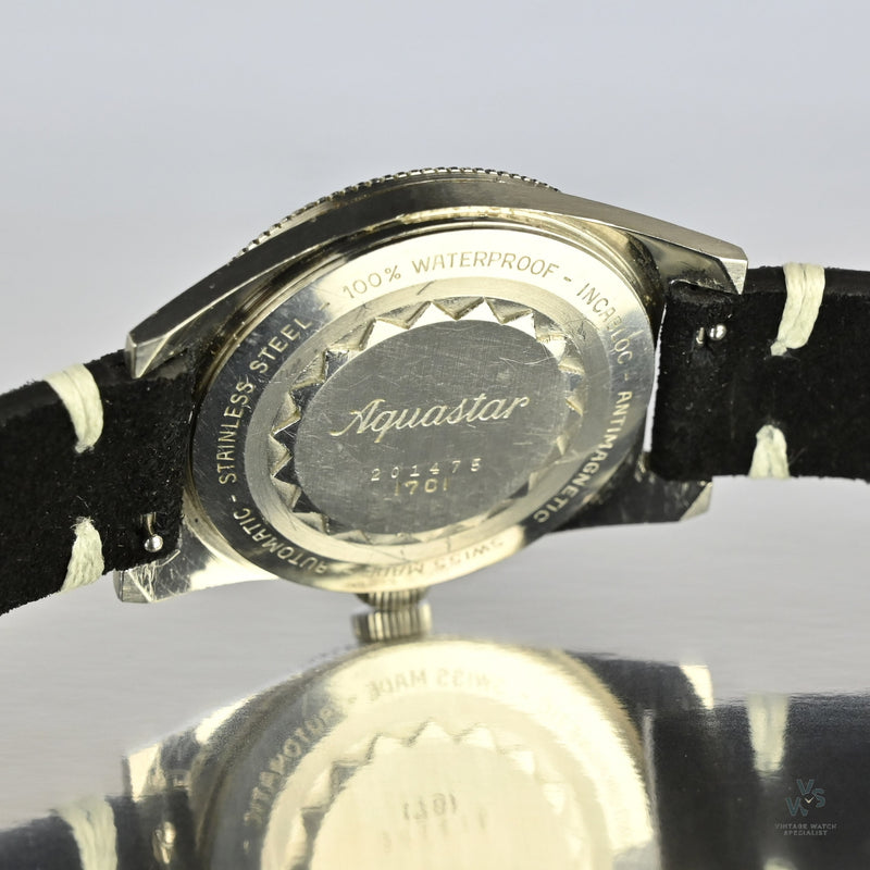 Jeanrichard Geneve Aquastar 60 - Model Ref: 1701 - Dated c.1960 - Vintage Watch Specialist