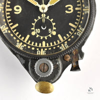 Junghans 30 BZ WW2 Luftwaffe Aircraft Clock - c.1940s - Vintage Watch Specialist