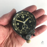 Junghans 30 BZ WW2 Luftwaffe Aircraft Clock - c.1940s - Vintage Watch Specialist