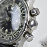 Lemania Chronograph Twin Pusher Cal.13CH2P - c.1940 - Vintage Watch Specialist