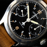 Lemania Mk III - 6BB/924-3306 - RAF - Mono Pusher Chronograph - Issued 1965 - No. 1860/65 - Vintage Watch Specialist