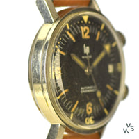 LIP - Nautic Automatic Divers Watch - Super Compressor - c.1960s - Vintage Watch Specialist