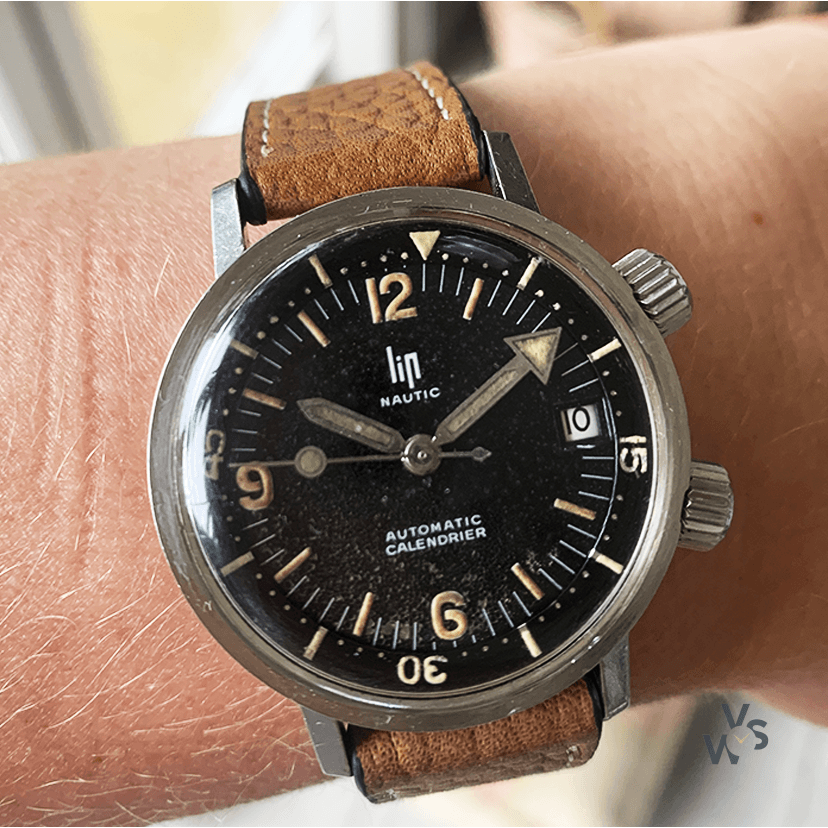 LIP Nautic Automatic Divers Watch Super Compressor c.1960s