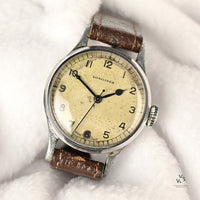 Longines 6B/159 RAF - Issued WWII Military Watch - White Dial - 1943 - Vintage Watch Specialist