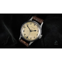 Longines 6B/159 RAF - Issued WWII Military Watch - White Dial - 1943 - Vintage Watch Specialist