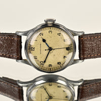 Longines 6B/159 RAF - Issued WWII Military Watch - White Dial - 1943 - Vintage Watch Specialist