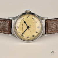 Longines 6B/159 RAF - Issued WWII Military Watch - White Dial - 1943 - Vintage Watch Specialist