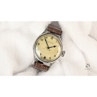 Longines 6B/159 RAF - Issued WWII Military Watch - White Dial - 1943 - Vintage Watch Specialist