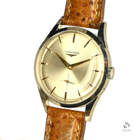 Longines Dress Watch - Silver Sunburst Dial - Issued 1963 - Vintage Watch Specialist