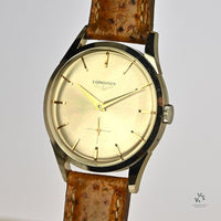 Longines Dress Watch - Silver Sunburst Dial - Issued 1963 - Vintage Watch Specialist