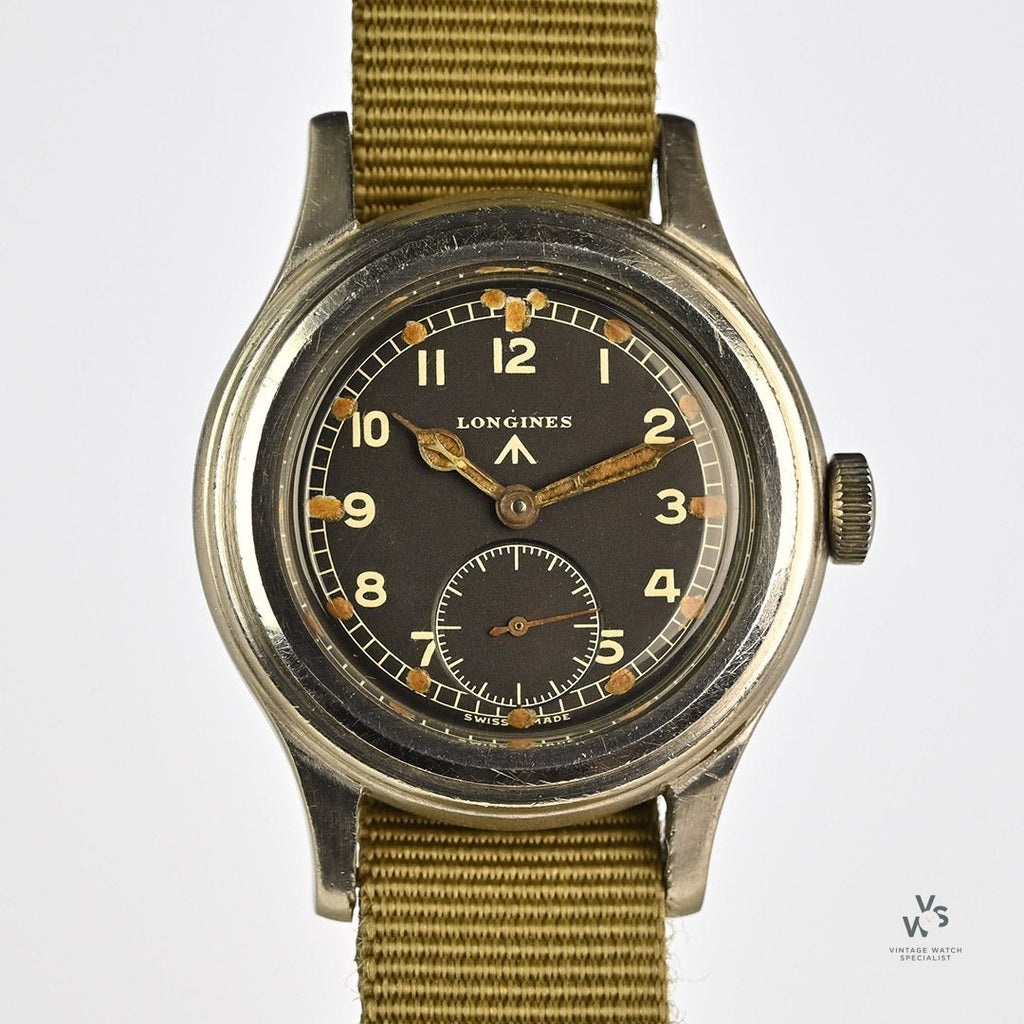 Longines Greenlander - WWW Issued Military ’Dirty Dozen’ Watch - Cal-12.68Z - Circa.1944 - Vintage Watch Specialist