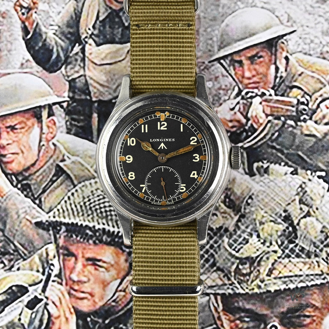Vintage longines military watches cheap
