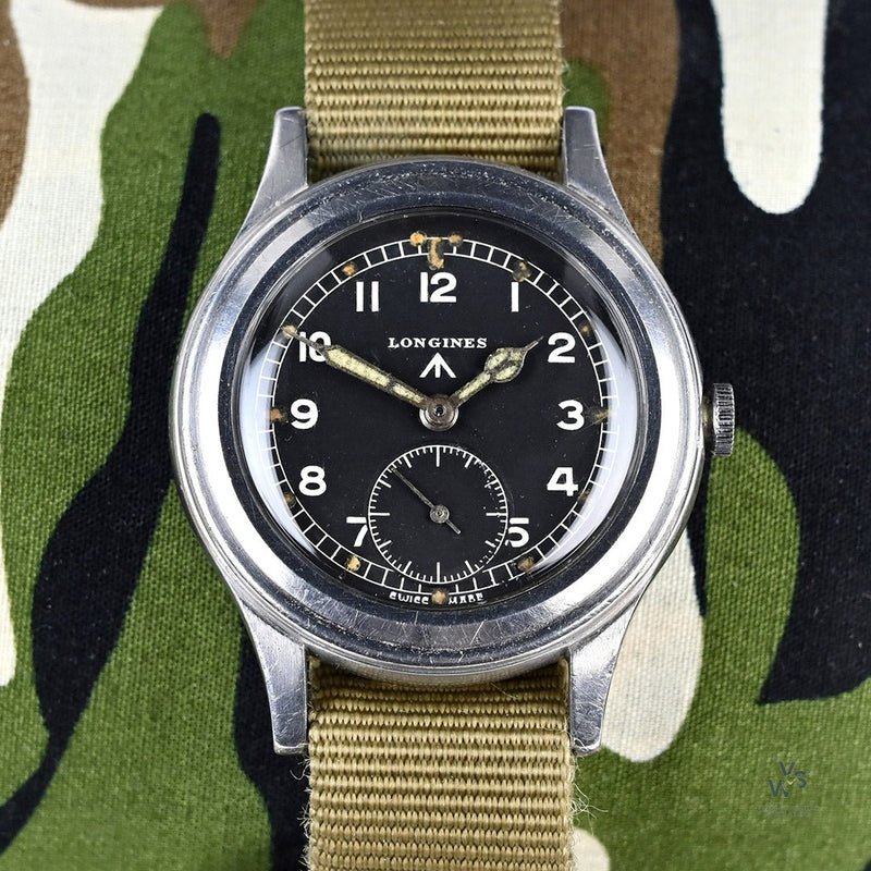 Longines WWW ’Dirty Dozen’ - c.1945 World War II British Army Watch - Vintage Watch Specialist