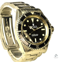 Military Rolex Submariner 5513 - Issued 1971 in Singapore (Royal Naval Barrack) - Vintage Watch Specialist