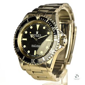 Military Rolex Submariner 5513 - Issued 1971 in Singapore (Royal Naval Barrack) - Vintage Watch Specialist