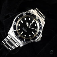 Military Rolex Submariner 5513 - Issued 1971 in Singapore (Royal Naval Barrack) - Vintage Watch Specialist