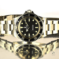 Military Rolex Submariner 5513 - Issued 1971 in Singapore (Royal Naval Barrack) - Vintage Watch Specialist