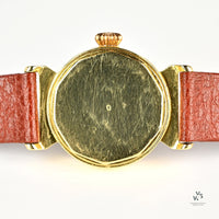 Movado Chronometre - 14k Gold - Francois Borgel Case - Breguet Style Dial - c.1950s - Vintage Watch Specialist