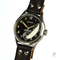 Mulco WW2 German Military Watch (DH) Case Back Ref: D 1277 H - c.1940s - Vintage Watch Specialist