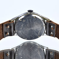 Mulco WW2 German Military Watch (DH) Case Back Ref: D 1277 H - c.1940s - Vintage Watch Specialist