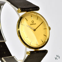 Omega 18k Gold Dress Watch with T-Bar Lugs - Calibre 620- c1968 - Vintage Watch Specialist