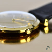 Omega 18k Gold Dress Watch with T-Bar Lugs - Calibre 620- c1968 - Vintage Watch Specialist