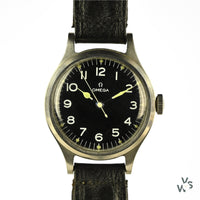 OMEGA 6B/159 Military Watch - Issued 1956 - Vintage Watch Specialist