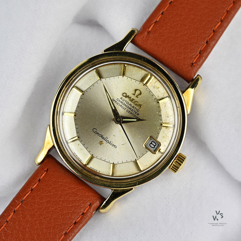 Omega Automatic Constellation Pie Pan - Model Ref: 168.005 - c.1967 - Vintage Watch Specialist
