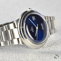 Omega Automatic De Ville Dynamic - Blue Date Dial - c.1970s - Vintage Watch Specialist