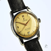 Omega Automatic Seamaster Calendar Bumper Automatic - Model Ref: 2757-6SC - c.1954 - Vintage Watch Specialist