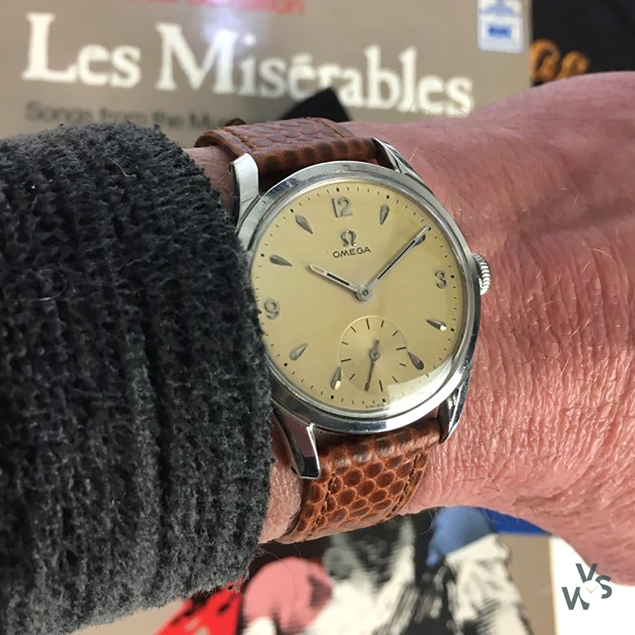 Vintage Omega Dress Watch - Tropical Dial - Reference 2639