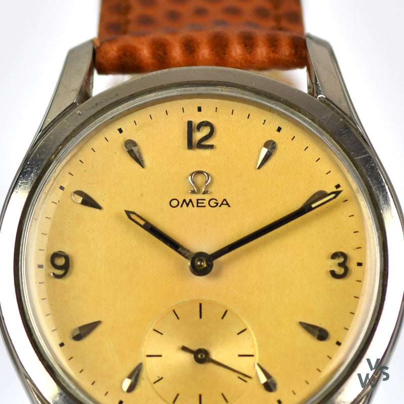 Omega Cal 265 Stainless Steel Manual Wind Dress Watch - Vintage Watch Specialist