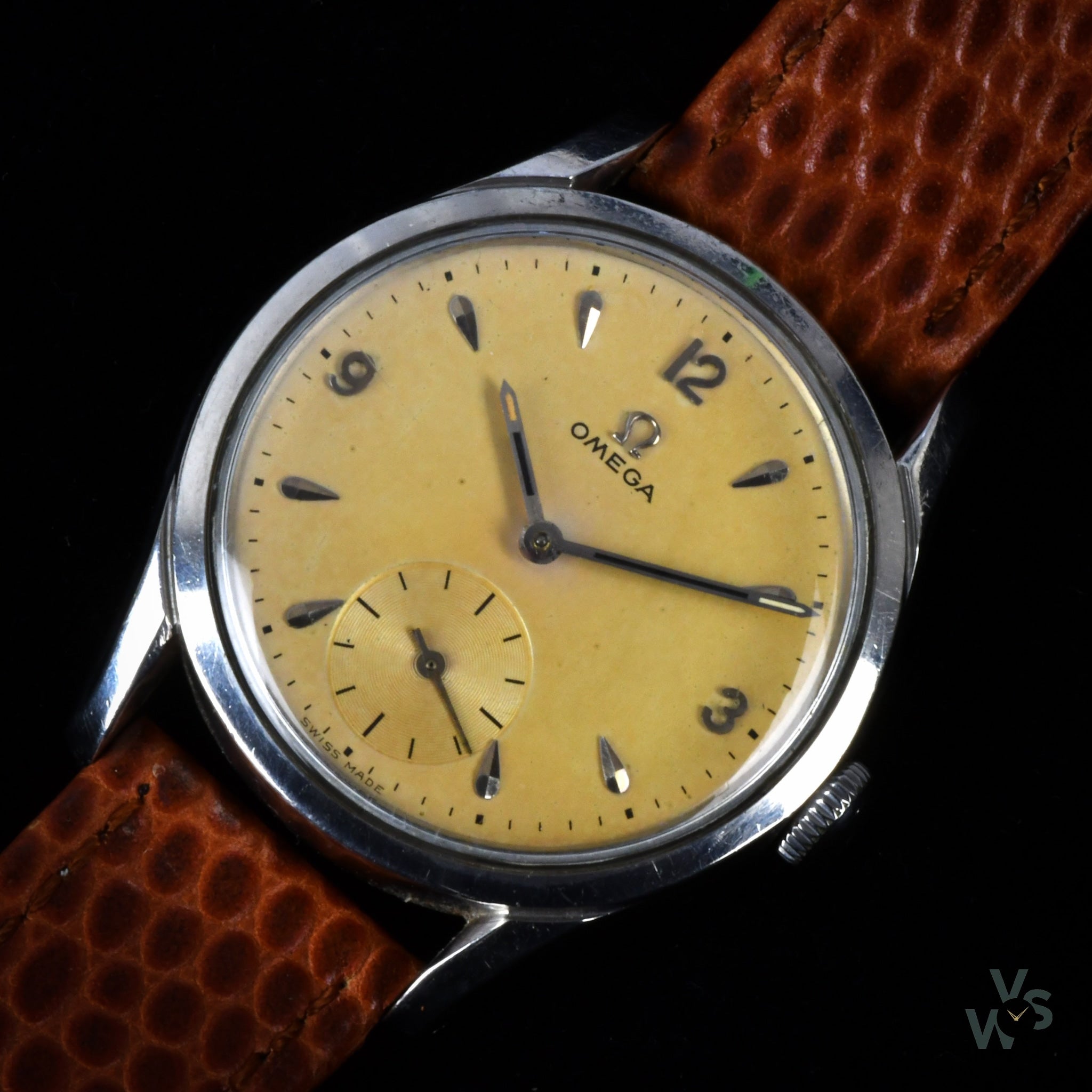 Vintage Omega Dress Watch - Tropical Dial - Ref: 2639-4