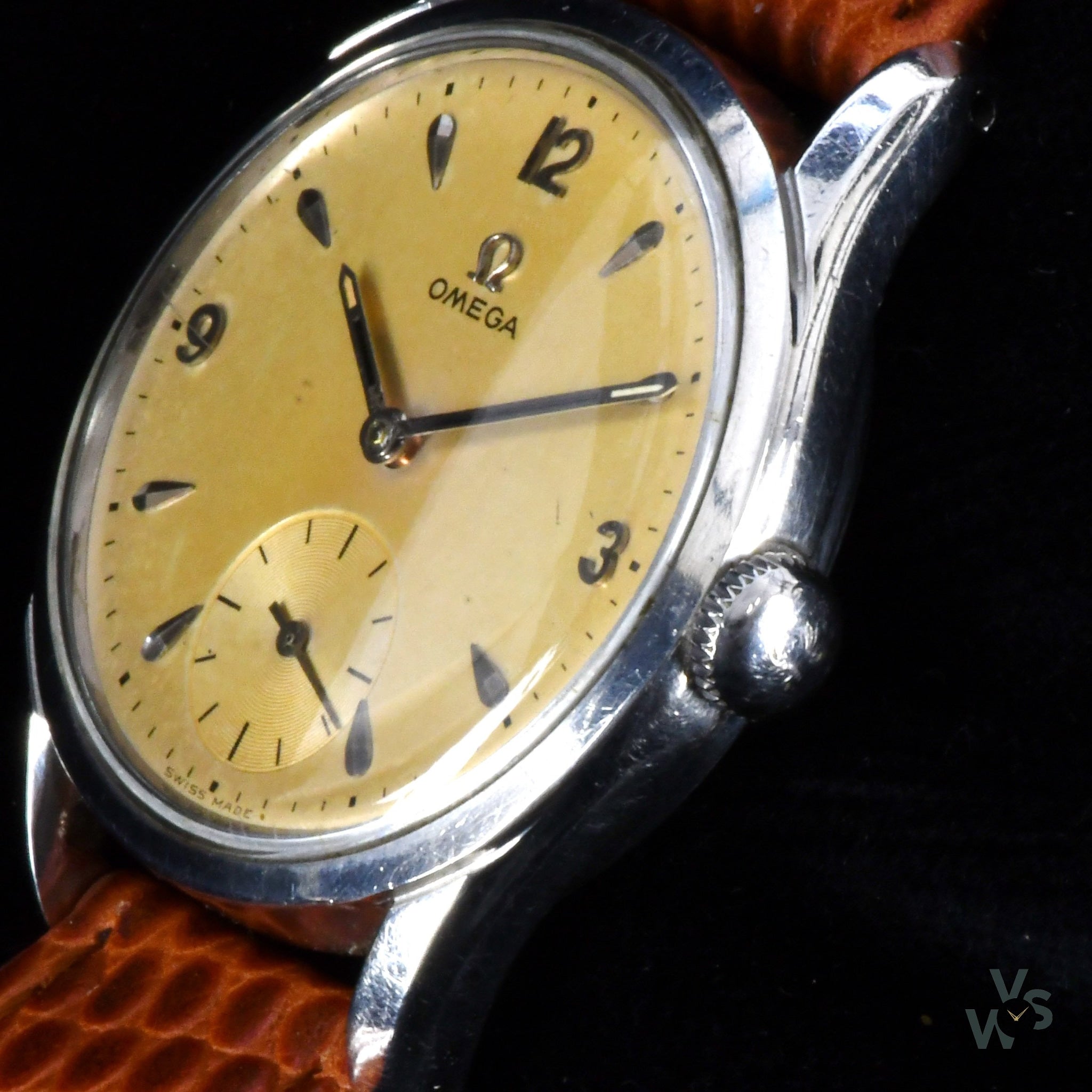 Vintage Omega Dress Watch - Tropical Dial - Ref: 2639-4