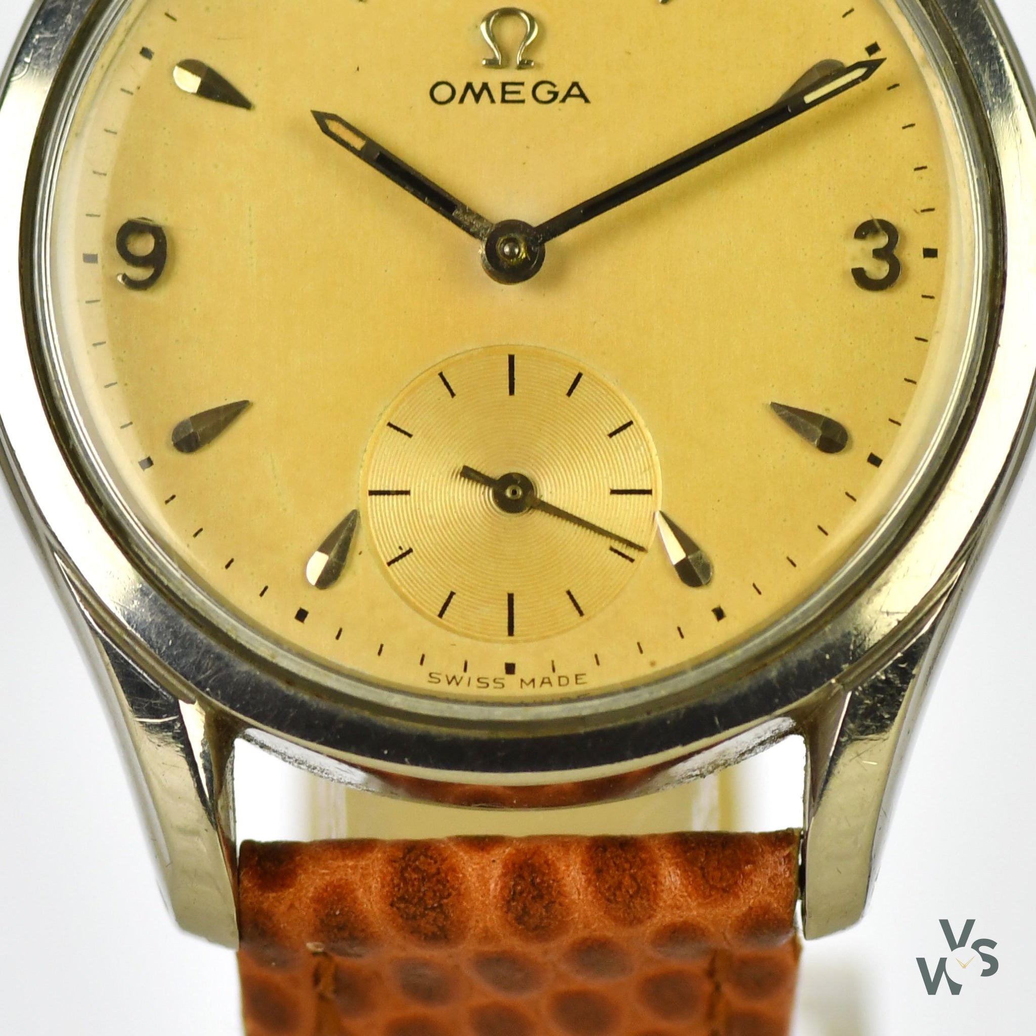 Vintage Omega Dress Watch - Tropical Dial - Ref: 2639-4