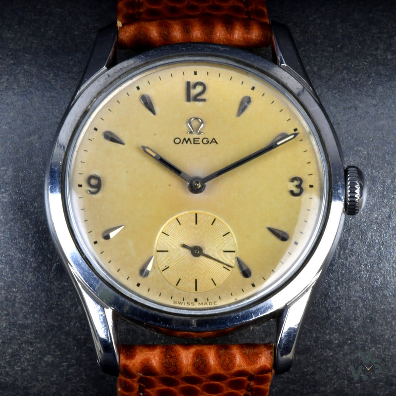 Omega Cal 265 Stainless Steel Manual Wind Dress Watch - Vintage Watch Specialist