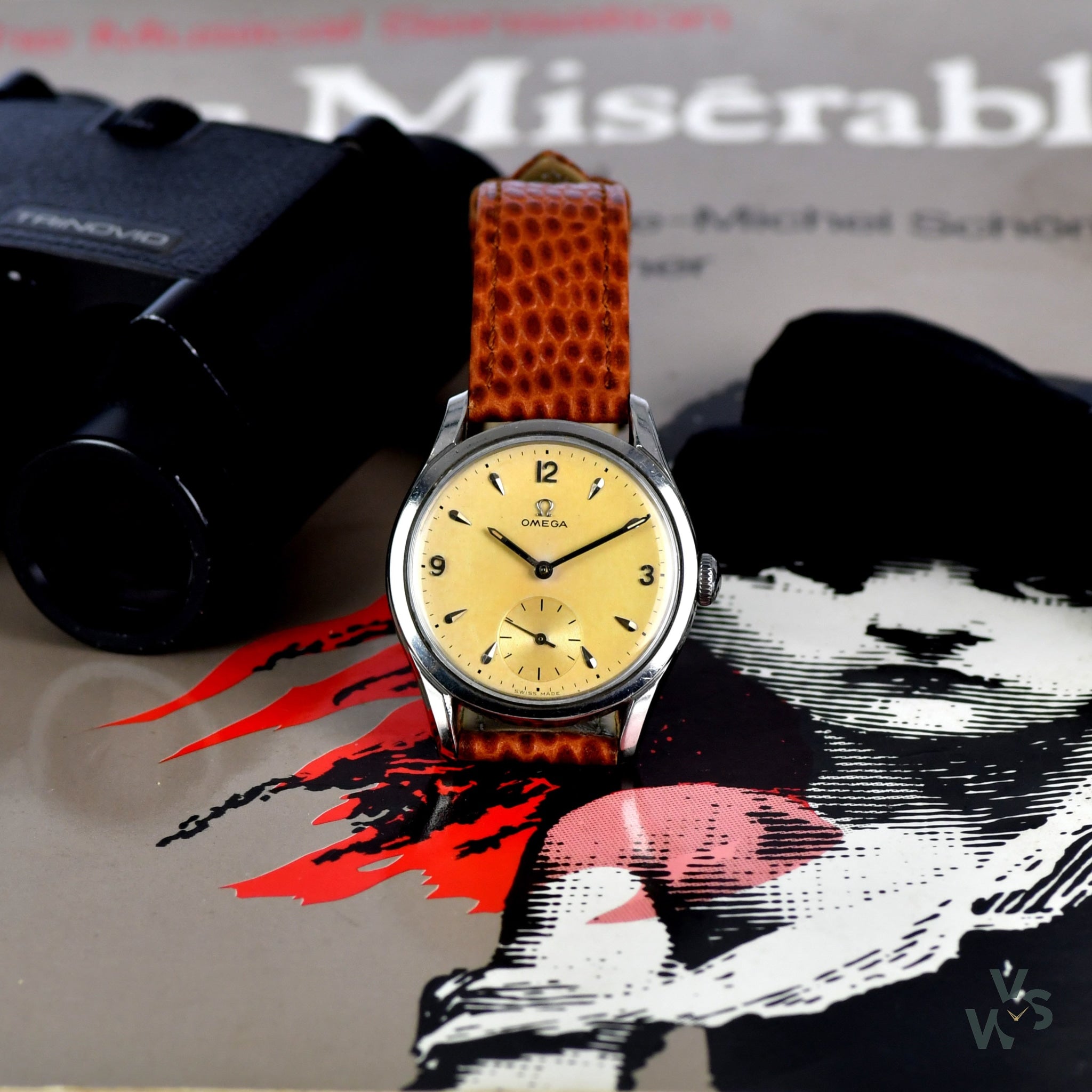 Vintage Omega Dress Watch - Tropical Dial - Ref: 2639-4