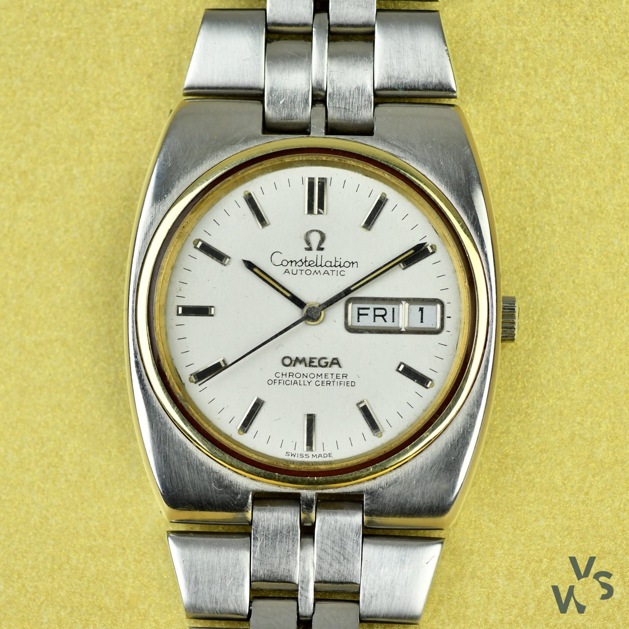 omega constellation day date vintage
