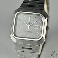 Omega Constellation Day/Date TV Case - 1970s Reference 368.0854 - Cal.1021 - Vintage Watch Specialist