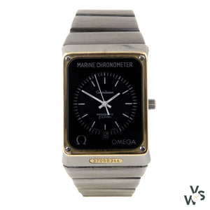 Omega Constellation Marine Mega Quartz Chronometer - Ref. 198.0082 - Vintage Watch Specialist