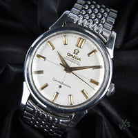 Omega Constellation - Model Ref: 14381-7 - Silver Cross Hair Dial - c.1960 - Vintage Watch Specialist