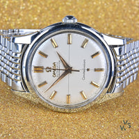 Omega Constellation - Model Ref: 14381-7 - Silver Cross Hair Dial - c.1960 - Vintage Watch Specialist