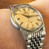 Omega Constellation - Model Ref: 14381-7 - Silver Cross Hair Dial - c.1960 - Vintage Watch Specialist